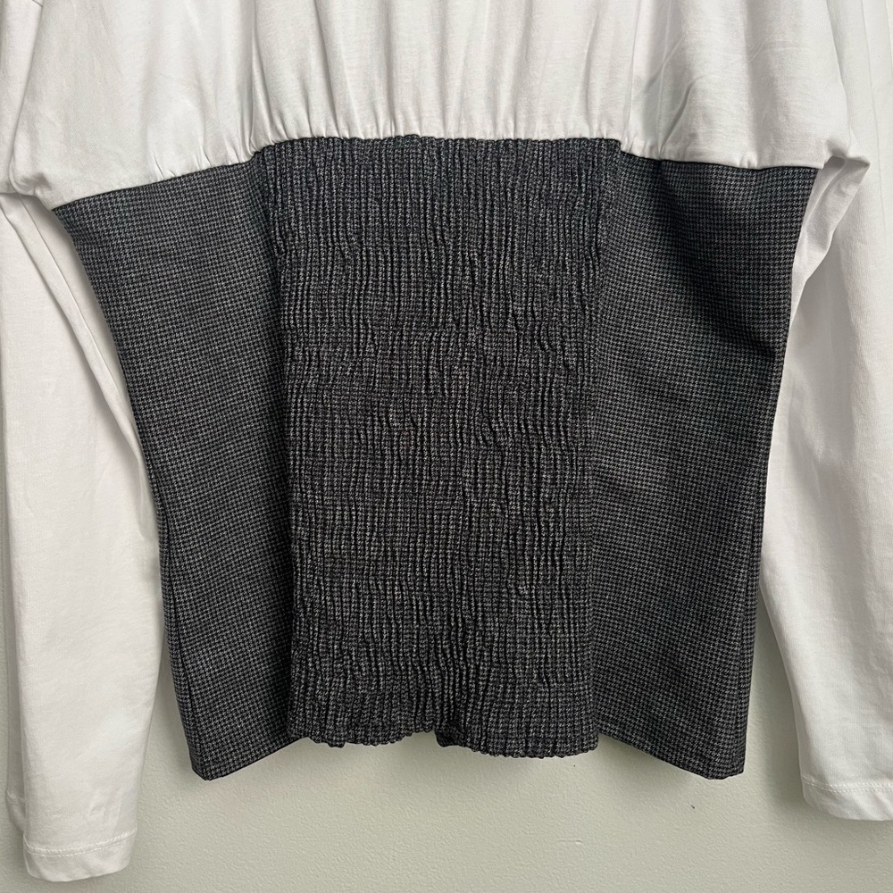 Maeve Twofer Long-Sleeve Corset Top - Picture 9 of 14